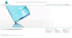 Desktop Screenshot of glaswerk-ernstthal.de